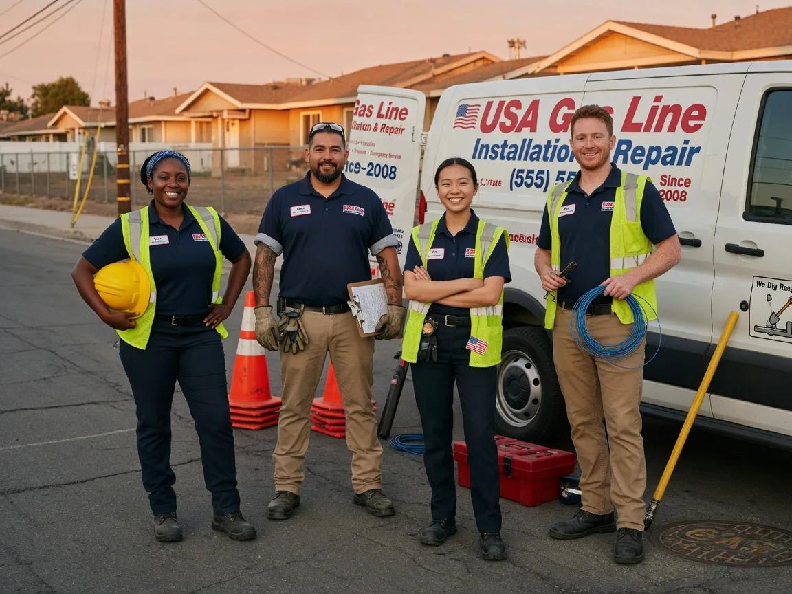 Gas Line Installation company in Walcott, IA